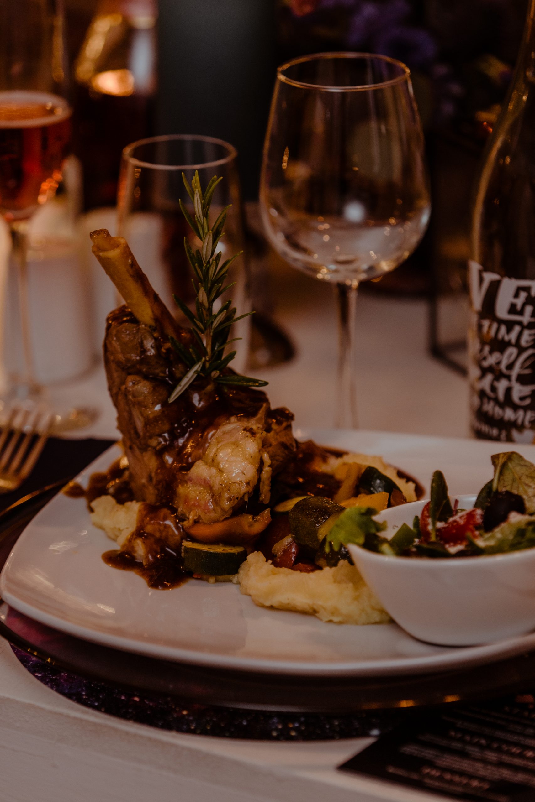 In-house catering, décor and florals at Zonnevanger