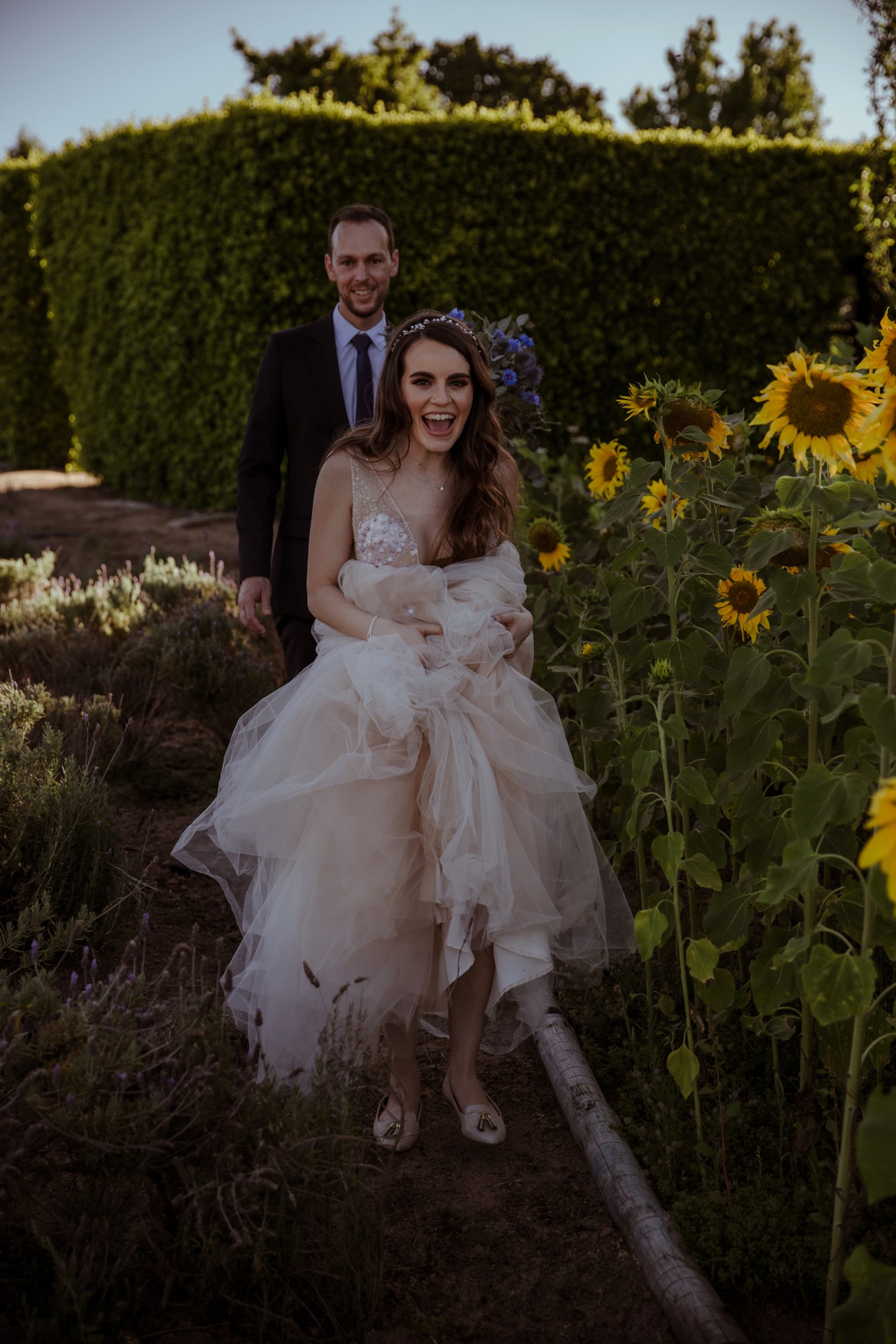 Wedding couple at Zonnevanger